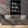 קנבס live laugh דגם 4010